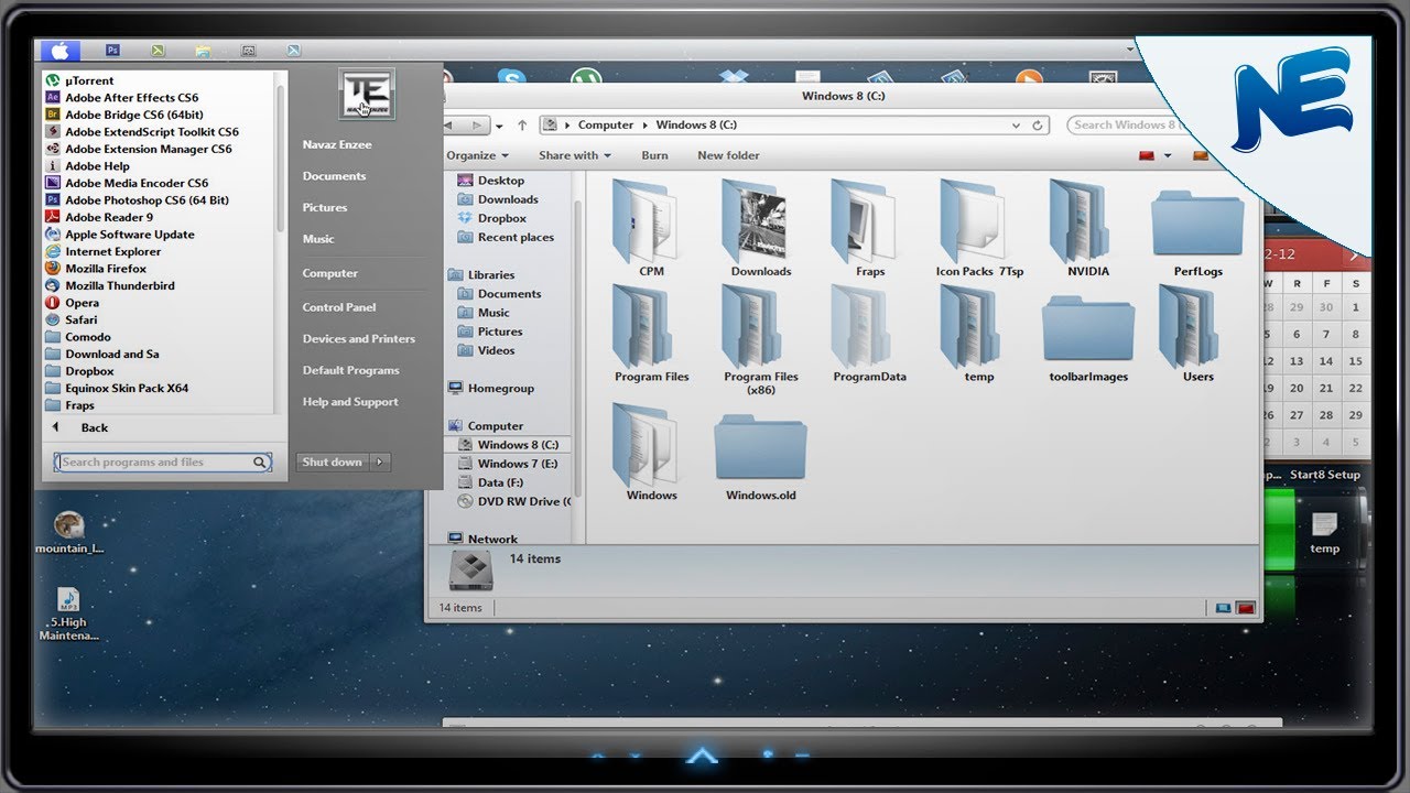 Mac os x taskbar download manager